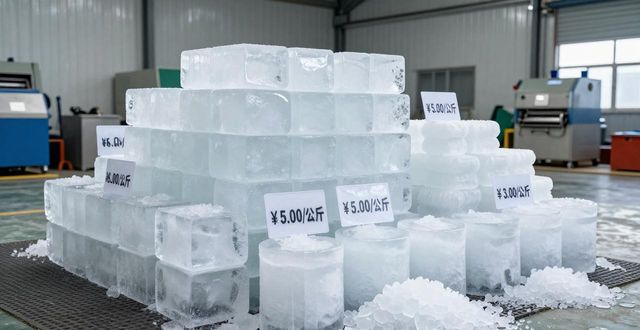 威海食用冰块多少钱 良臣制冰厂最新报价