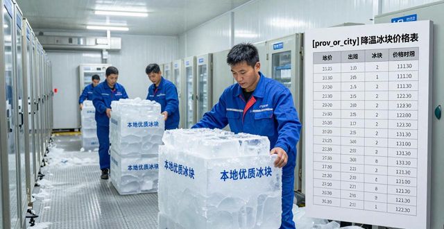 威海降温冰块多少钱一吨？本地制冰厂报价来了